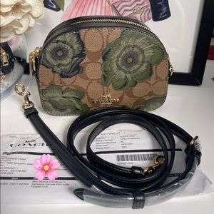 Coach Mini Serena in floral print